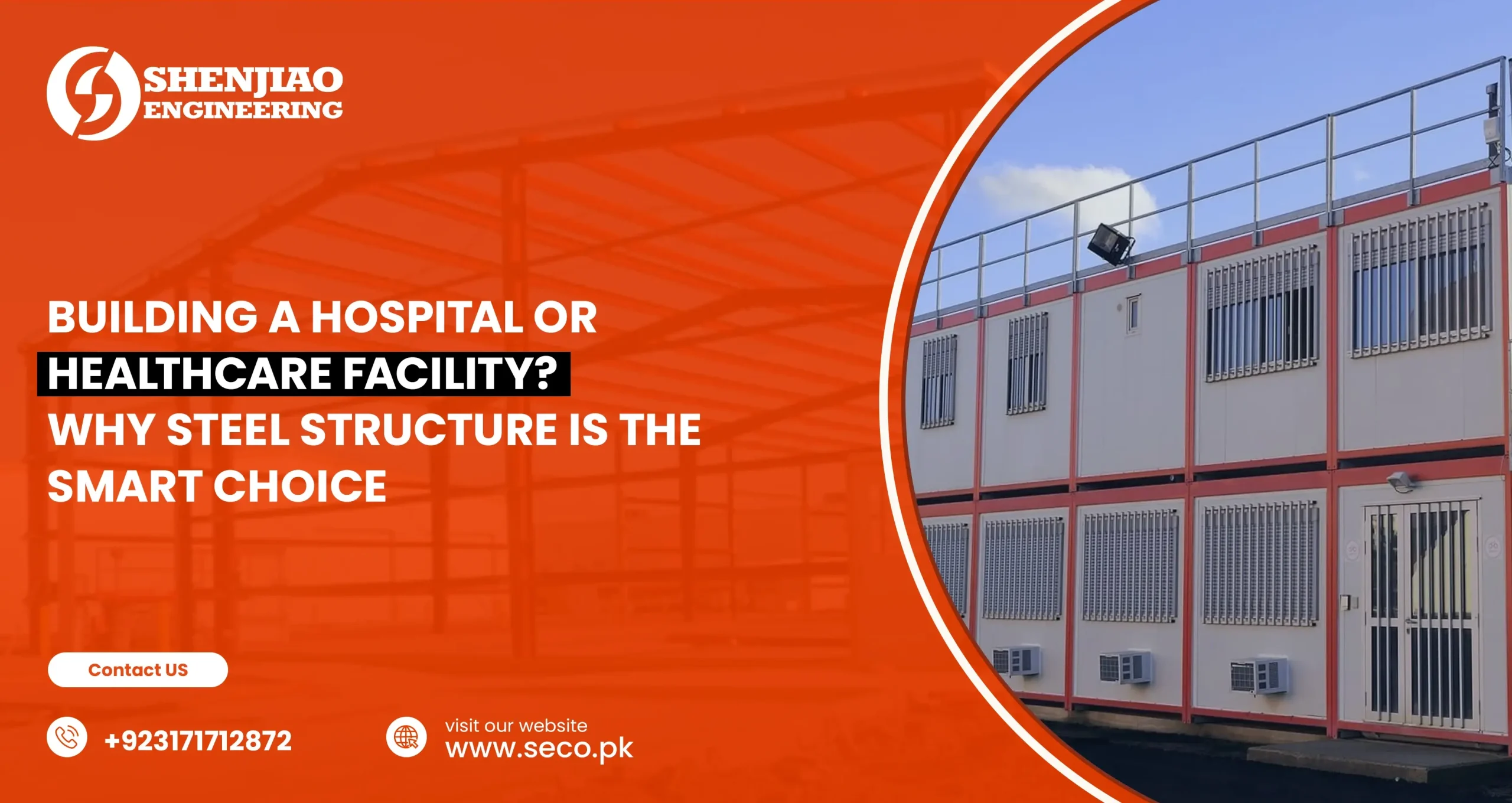 Building a Hospital or Healthcare Facility? Why Steel Structure Is the Smart Choice