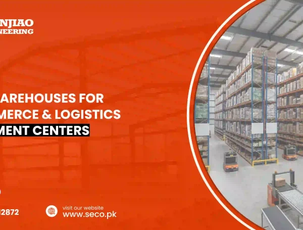 Steel Warehouses for E-commerce & Logistics Fulfillment Centers