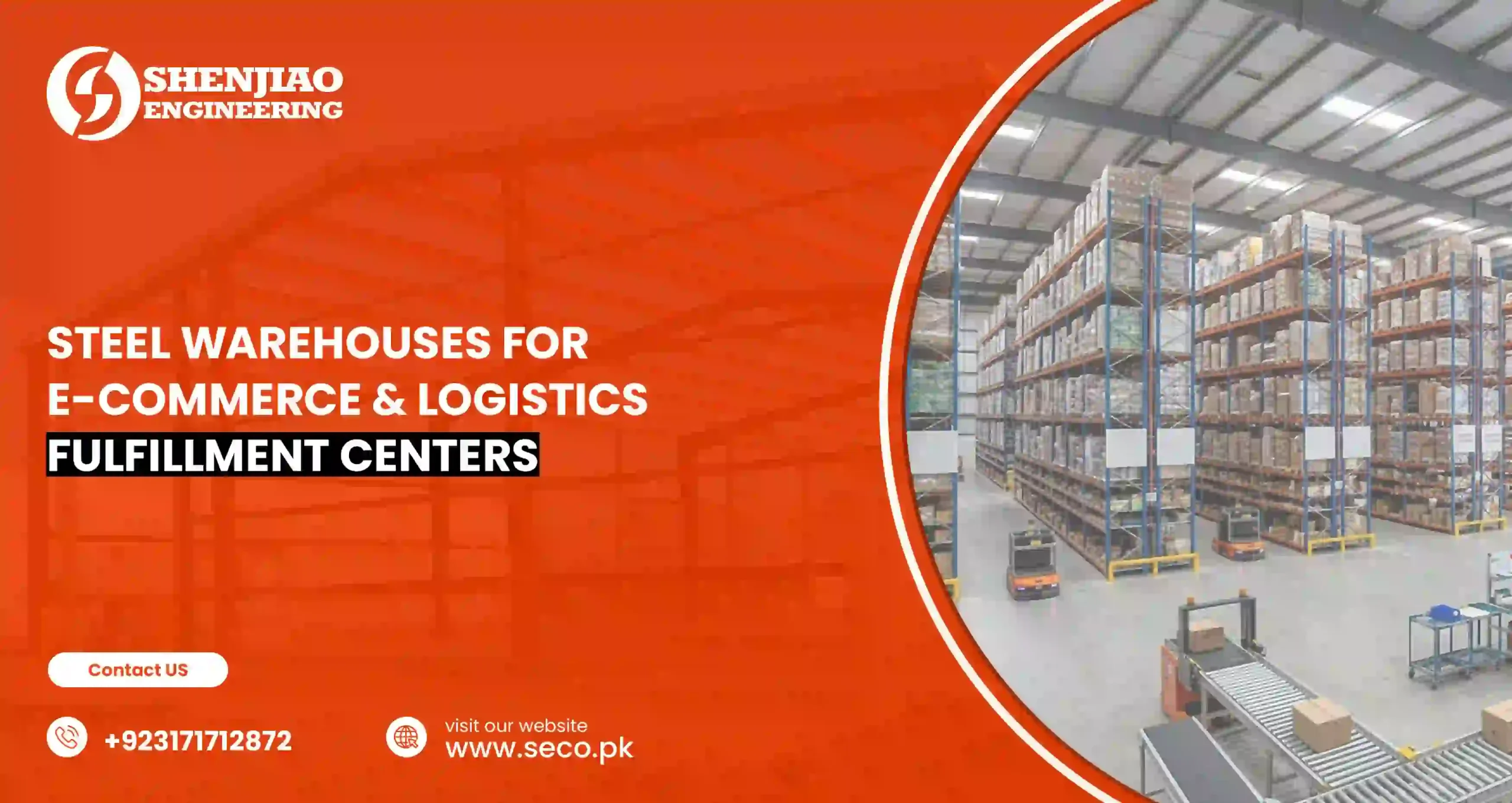 Steel Warehouses for E-commerce & Logistics Fulfillment Centers